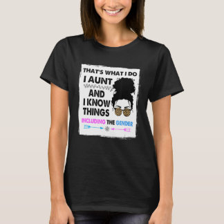 T-shirt Tante Gardienne Des Idées Du Parti De Révélation D