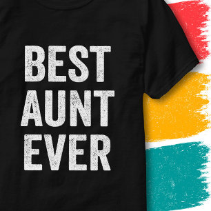 T-shirt Tante géniale Graphique Rétro Vintage Meilleure Ta