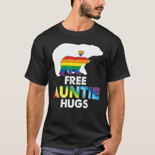 T-shirt Tante Gratuite Accrocs Arc En Ciel Ours Lgbt Pride