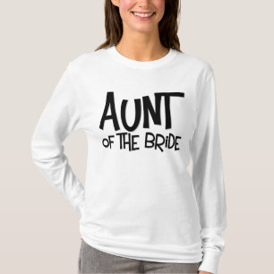 T-shirt Tante hipster de la mariée