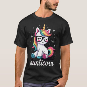 T-shirt Tante Licorne Tante Dabbing Licorne Tatie Tante No