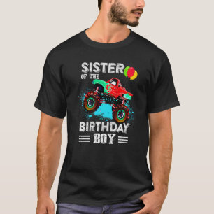 T-shirt Tante Mignonne D'Un Camion Monster Anniversaire