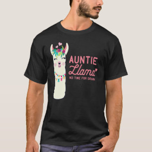 T-shirt Tante mignonne Lama Alpagas drôles Amoureux de Lam