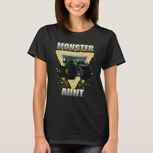 T-shirt Tante Monster Truck (Devant)