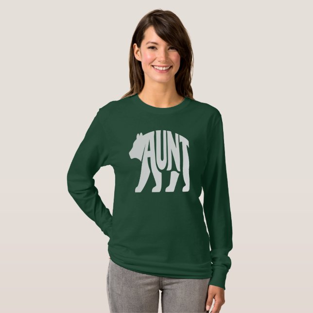 T-shirt Tante Ours (Devant entier)