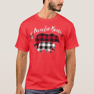 T-shirt Tante Ours Rouge Buffalo plaqué Pyjama Premium