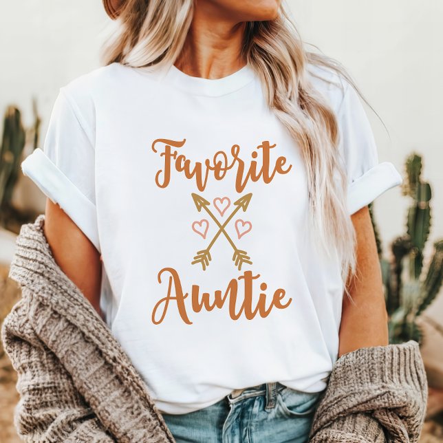 T-shirt Tante préférée (Créateur téléchargé)