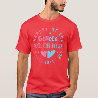 T-shirt Tante rose ou bleue t'aime Gardien du sexe R