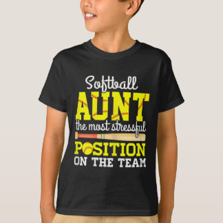 T-shirt Tante Softll La Position La Plus Stressante Sur Le