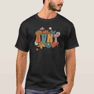 T-shirt Tante Super Rétro Une Tante Réjouissant Thanksgivi