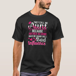 T-shirt Tante Tante Cool Tante Me Tient Tante