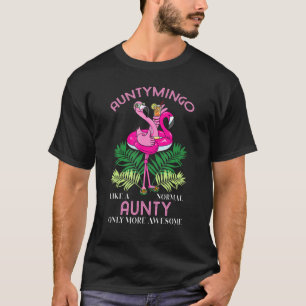 T-shirt Tante Tante Flamant rose Tante 3