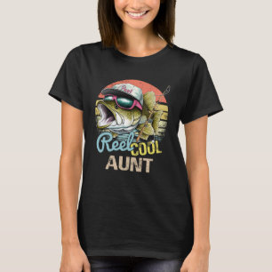 T-shirt Tante vraiment cool Citations drôles de pêche pour