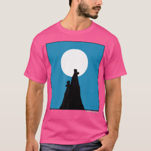T-shirt Tanuki À Kitsune (Raccoon Dog Fox) (Lune)