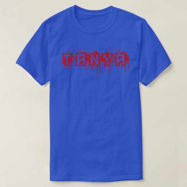 T-shirt Tanya - First Name Halloween Costume Personalized  (Design devant)