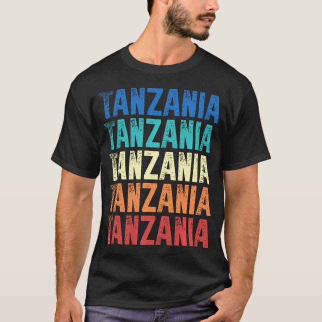 T-shirt Tanzanie (Devant)