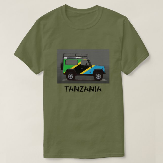 T-SHIRT TANZANIE (Design devant)