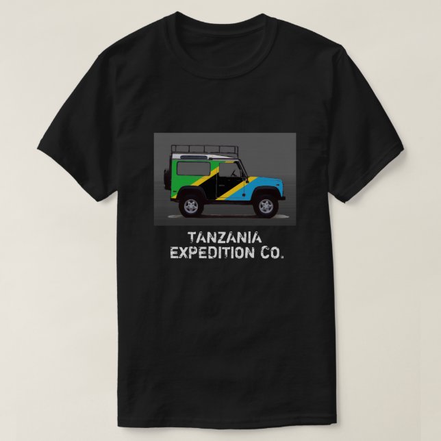 T-SHIRT TANZANIE (Design devant)