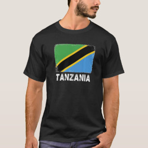T-shirt Tanzanie Drapeau soutien peuple tanzanien Femmes H