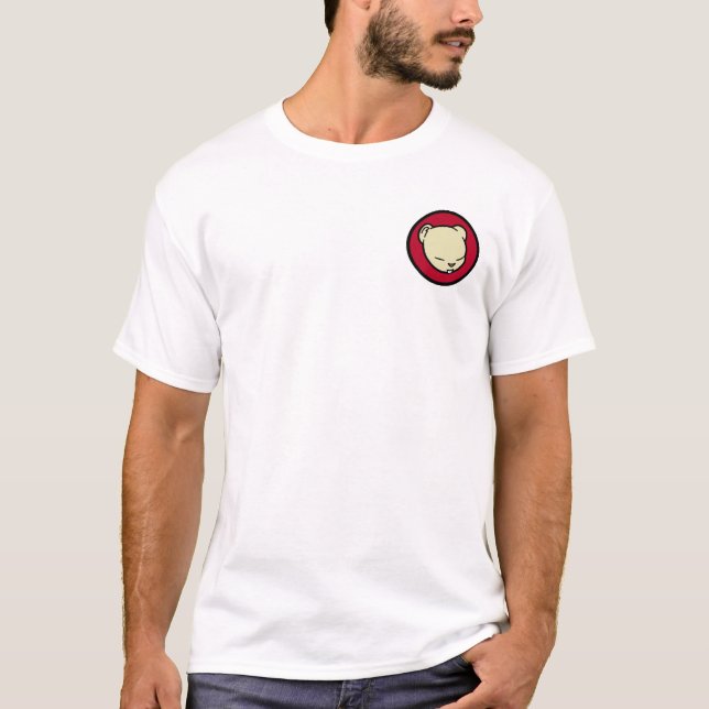 T-shirt TAO de pièce en t de hamster (Devant)