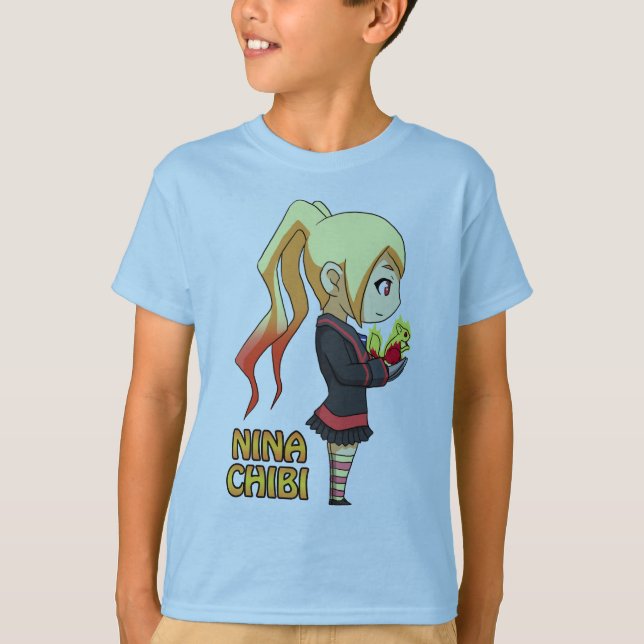 T-shirt TAOFEWA - Nina Chibi - support #7 (Devant)