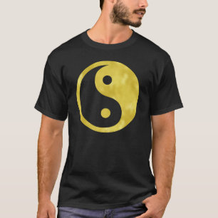 T-shirt Taoisme de Yin Yang Métallo-Yin Yang