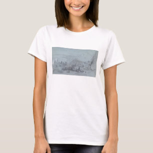 T-shirt Taormina, from 'Views of Sicily' (chalk & gouache