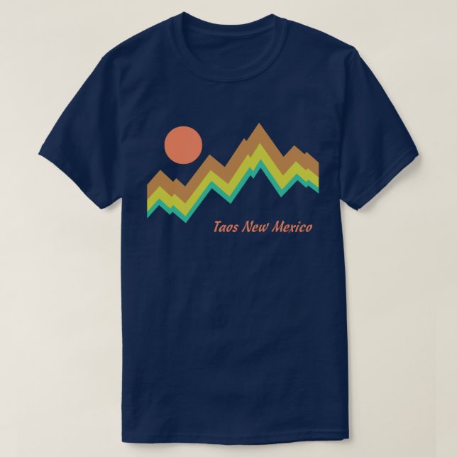 T-shirt Taos Nouveau-Mexique (Design devant)