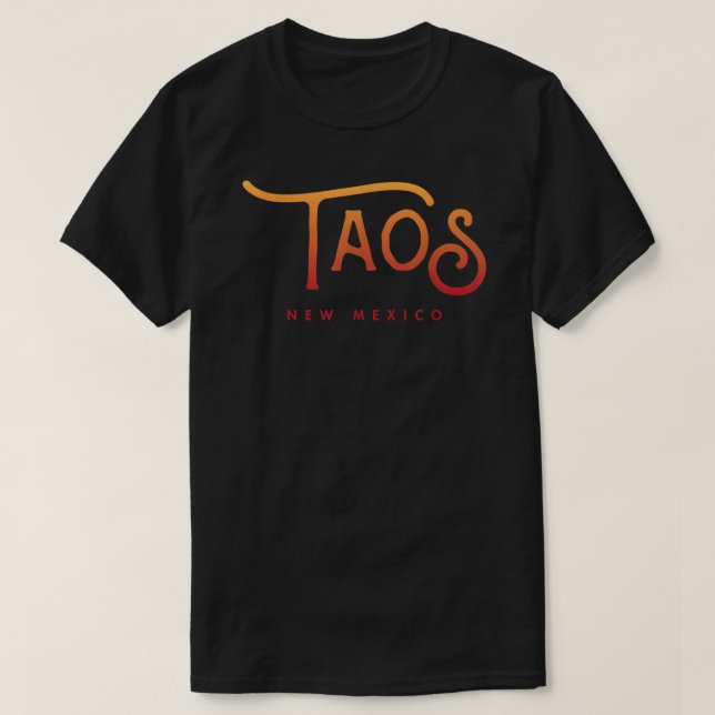 T-shirt Taos Nouveau-Mexique  (Design devant)
