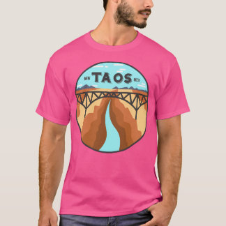 T-shirt Taos Nouveau-Mexique - Jour de baseball
