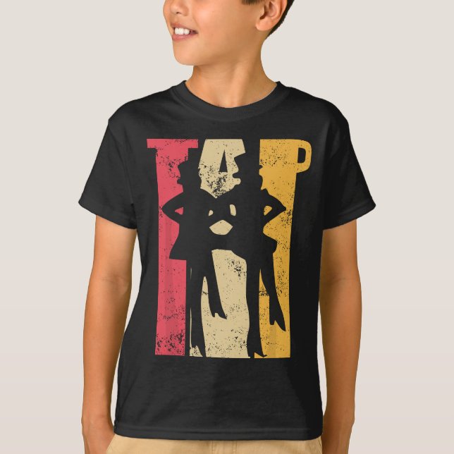 T-shirt Tap Dance Musical Cadeau Tee (Devant)