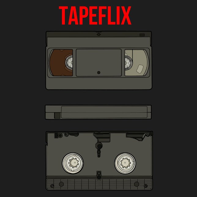 T-shirt Tapeflix (Créateur téléchargé)