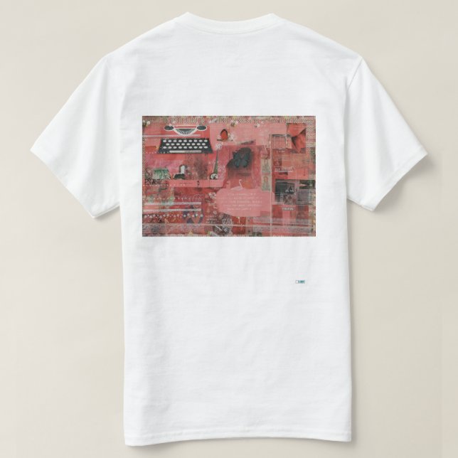 T-shirt Taper en rouge – Dos  (Design dos)