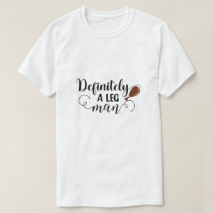 T-shirt Taperie drôle Certainement un homme de jambe