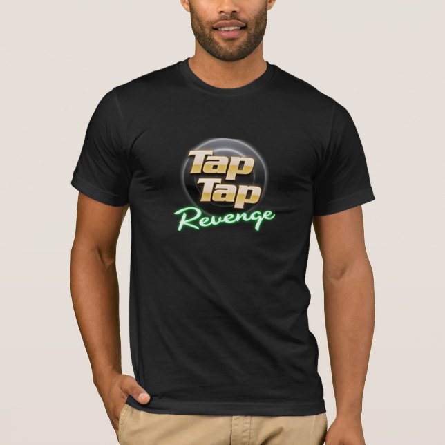 T-shirt Tapez la vengeance de robinet (Devant)