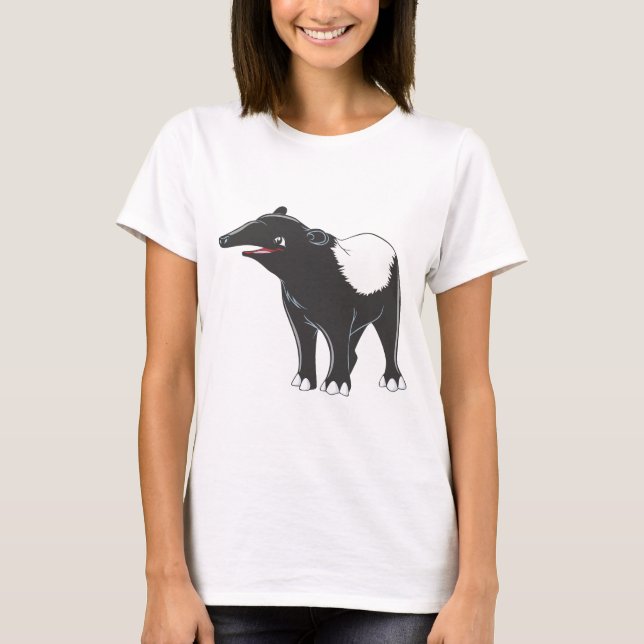 T-shirt Tapir heureux (Devant)