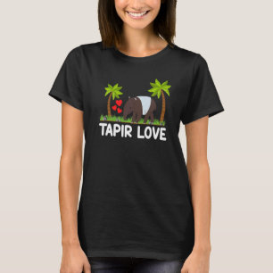 T-shirt Tapir Love Mammal De L'Amérique Du Sud Faune 2