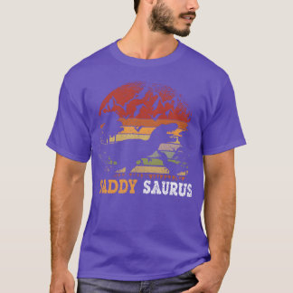 T-shirt Tapis de famille Daddysaurus Re Dinosaur Daddy Sau