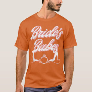 T-shirt Tapis de fête de Bachelorette de Bébés de Mariée R