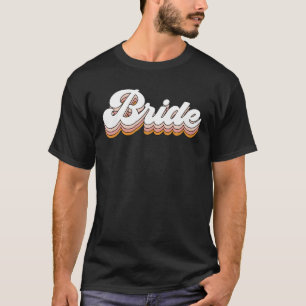 T-shirt Tapis de fête de mariage rétro vintage pour la mar