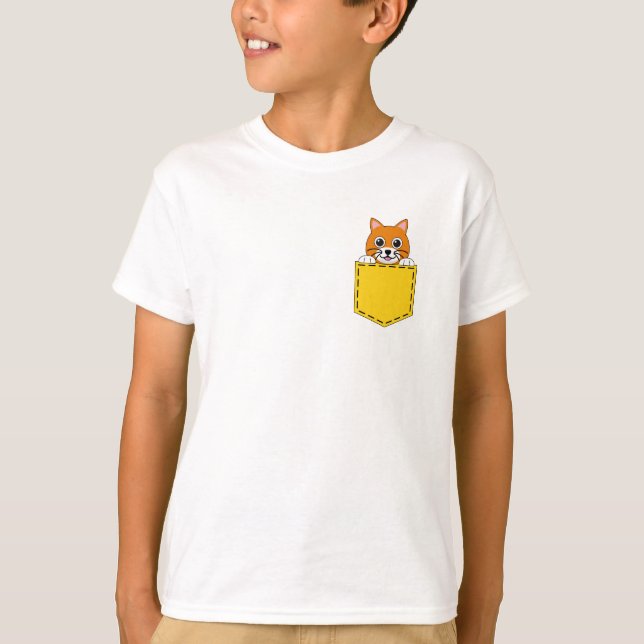 T-shirt Tapis de poche (Devant)