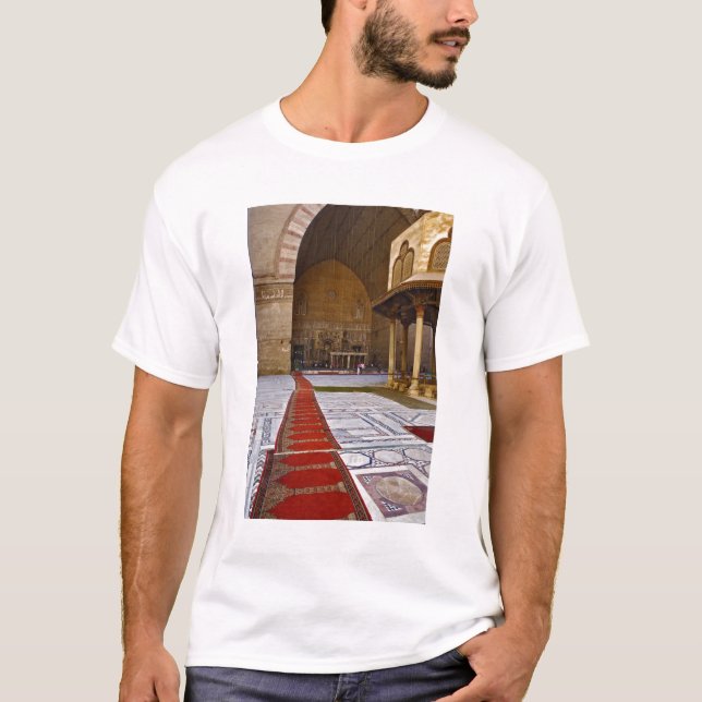 T-shirt Tapis de prières menant à la mosquée islamique, au (Devant)