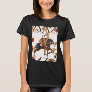 T-shirt Tapisserie de Bayeux Scène 2 Chevaux Angleterre an
