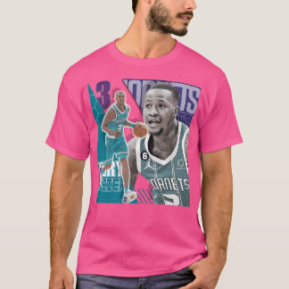 T-shirt Tapisserie de chemise de basket-ball Terry Rozier