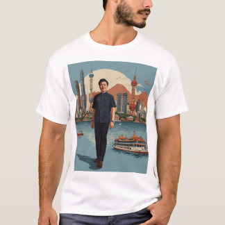 T-shirt Tapisserie du détroit : Progrès, patrimoine et Har