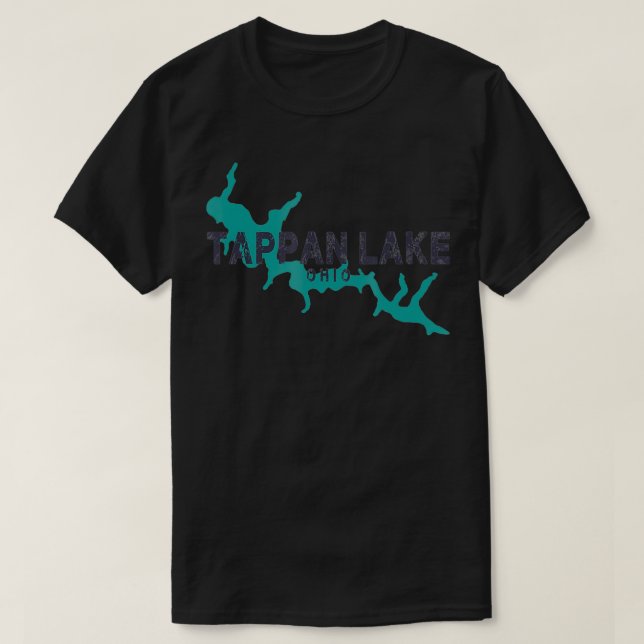 T-shirt Tappan Lake Ohio  (Design devant)