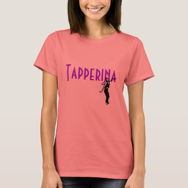 T-shirt Tapperina (violet) (Devant)