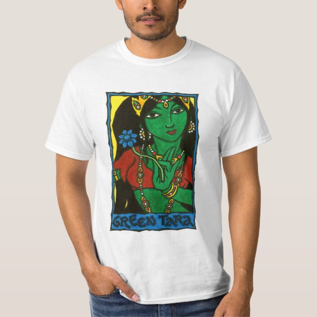 T-shirt Tara vert (Devant)
