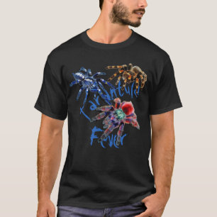 T-shirt Tarantula araignée bleue/rouge/orange/noire taran