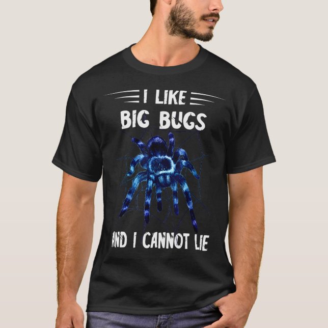 T-shirt Tarantula Big Bugs Arthropod Spider Phobia Tarantu (Devant)